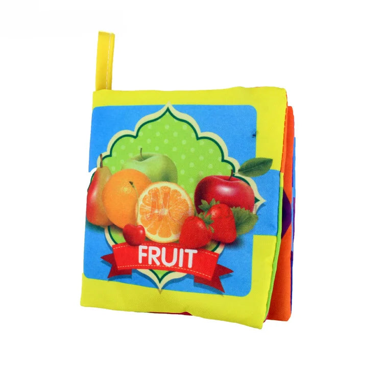 Baby Soft Cloth Book 0-36M Early Learning Toy Parent-child Interactive Montessori Puppet Educational Toy for Boy Girl Kids Gift Good Vibrations