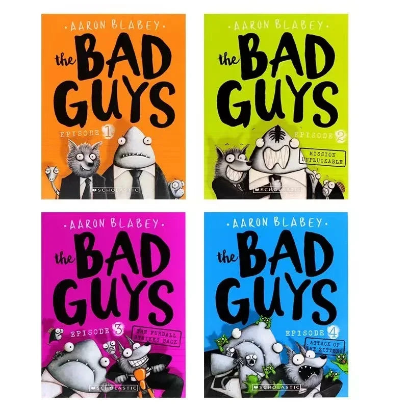 Original English Version I Am The Bad Guys The Bad Guys: The Dangdang Comic Books for Children Books for Kids Good Vibrations