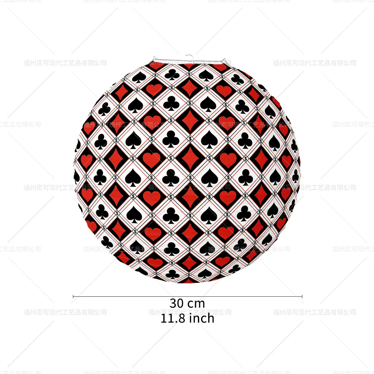 Casino Theme Party Decorations Las Vegas Hanging Poker Cube Dice Hanging Casino Party Ceiling for Casino Night Decor Supplies Good Vibrations