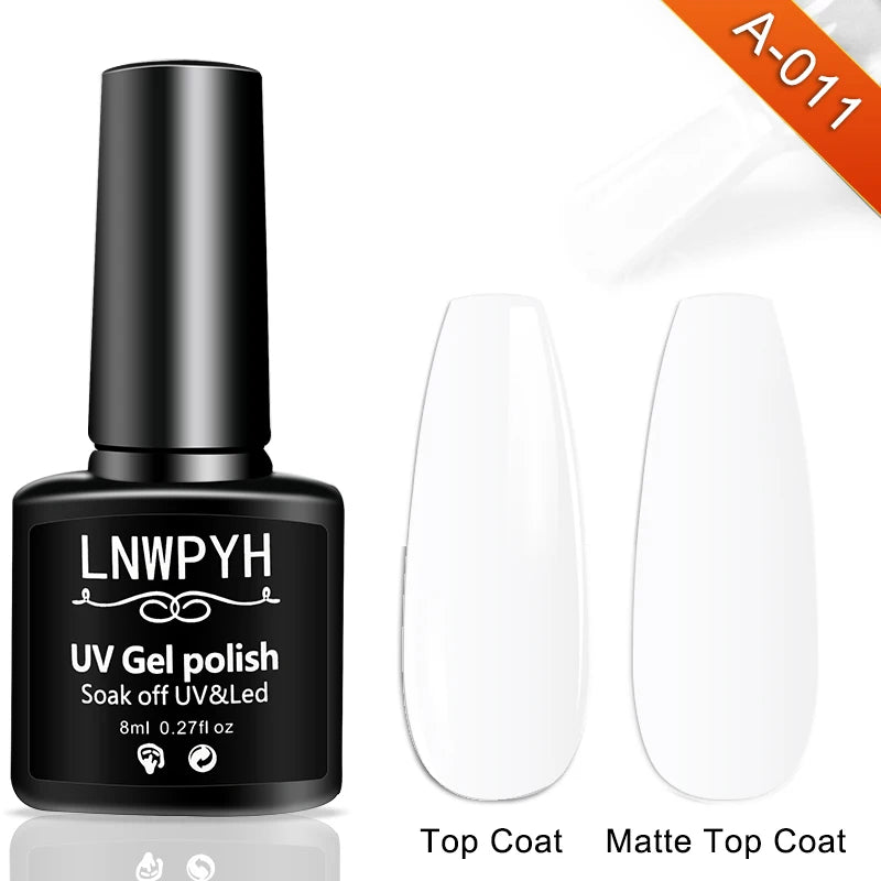 Nail Gel Polish 36 Color Gel Nail Polish Semi Permanent Gel Vernis Base Top Coat Nail Art Manicure Soak Off LED UV Gel Varnishes Good Vibrations