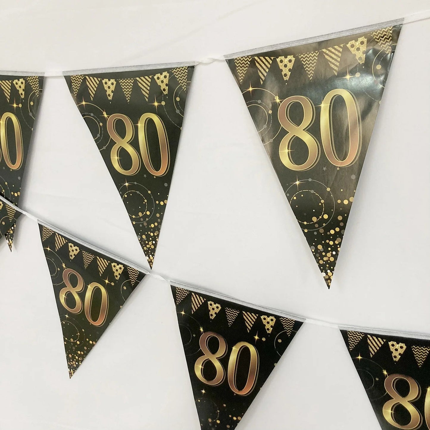 16th 60th 50 Year Happy Birthday Party Decoration Banners Supplies Good Vibrations