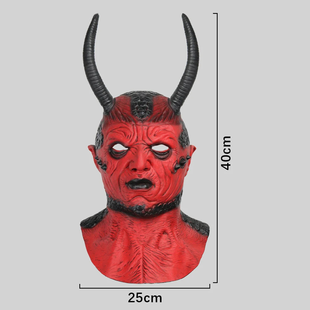 Halloween Mask Adult Monster Cosplay Costume Accessories Day of The Dead Headgear Carnival Party Headwear Festival Stage Props Good Vibrations