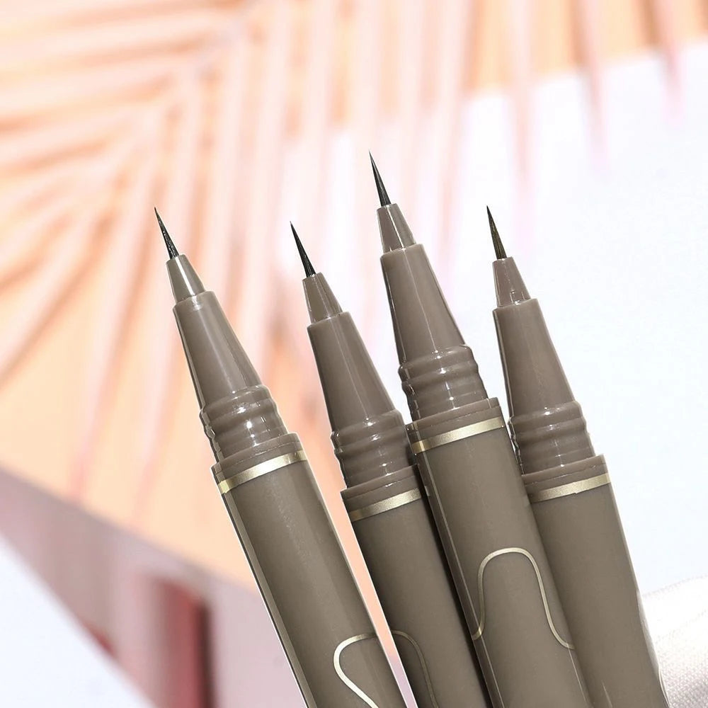 Slim eyeliner is waterproof, sweat-proof, long-lasting and non-smudged. Newbie brown eyeliner liquid pen Good Vibrations