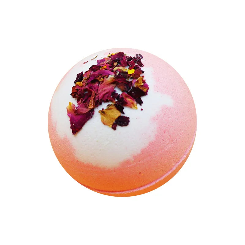 100g Bath Bomb Exfoliating Nourishing Skin Essential Oil Bath Salt Ball Cleaner Aromatherapy Supplies Relaxing Bath Bubble Balls