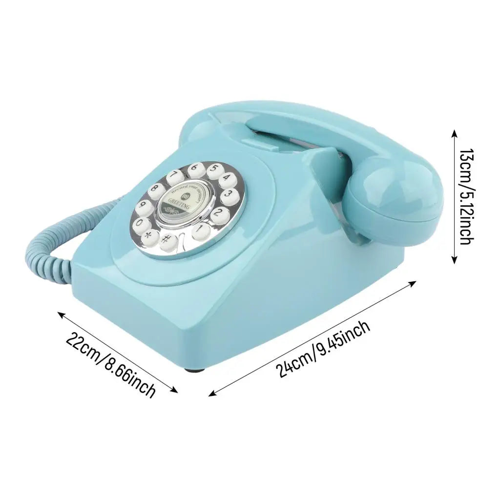 Audio Guestbook Phone Wholesale Wedding Party Gathering Guestbook Antique Telephones with Recording Function Retro Phone Good Vibrations