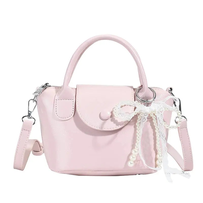 Chic Designer Ladies Tote Bag Versatile Crossbody Shoulder Handbag Luxury Leather Women's Fashion Purse Good Vibrations