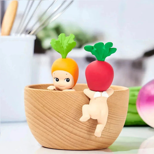 High Quality Angel Hippers Mini Figures Harvest Fruit Blind Box Mysteries Kawaii Ornaments Doll Kid Surprise Christmas Cute Gift Good Vibrations