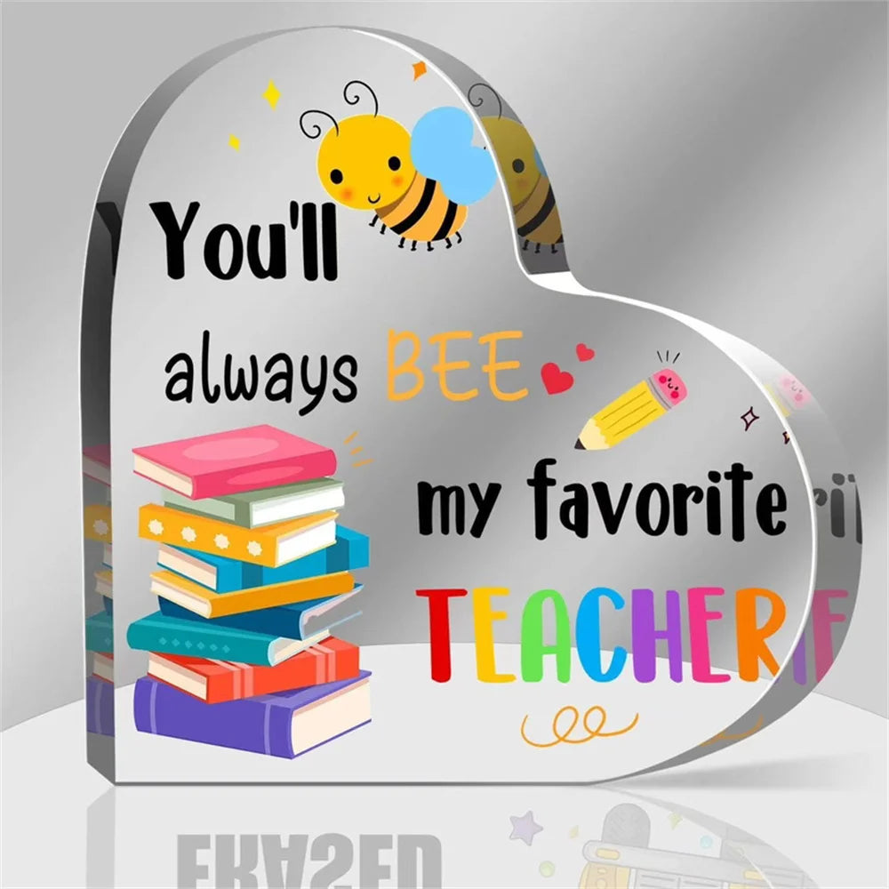 Thank you gift for teachers, birthday gift, New Year's party gift, teacher's office, classroom decoration plaque Good Vibrations