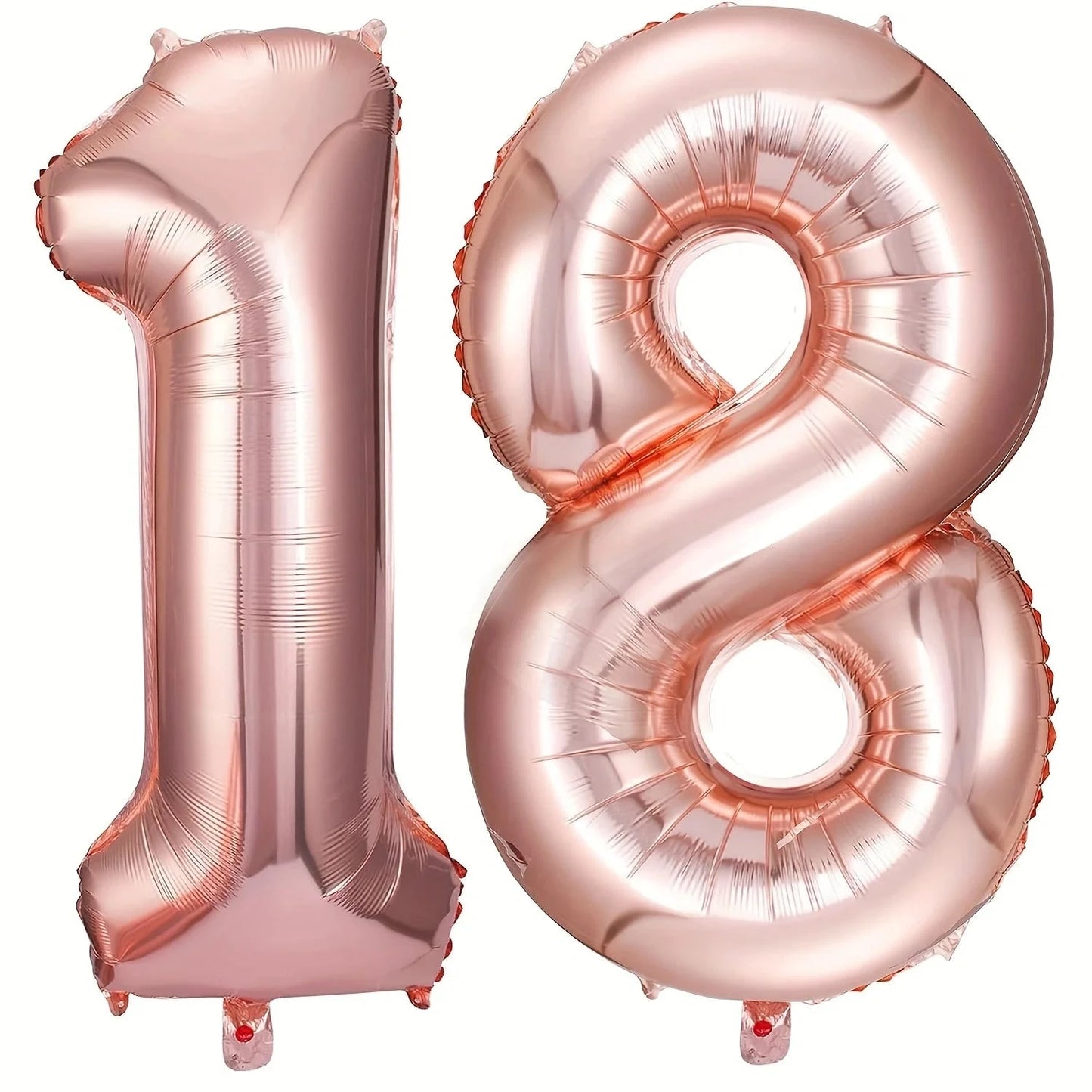 99 rose gold 18th birthday female decorations, rose gold 18th birthday decorations, 18 year rose gold balloons Good Vibrations
