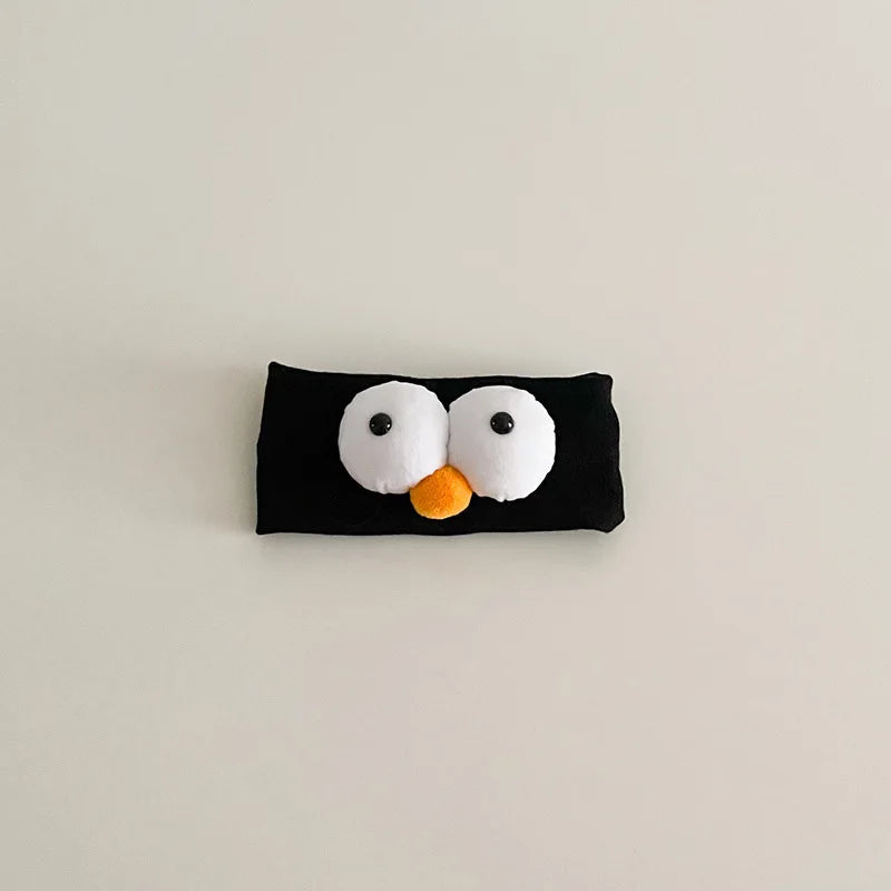 Big Eyes Cartoon Baby Hairband Kids Soft Elastic Nylon Headband Cute Children Hair Accessories Funny Toddler Headdress Headwear Good Vibrations