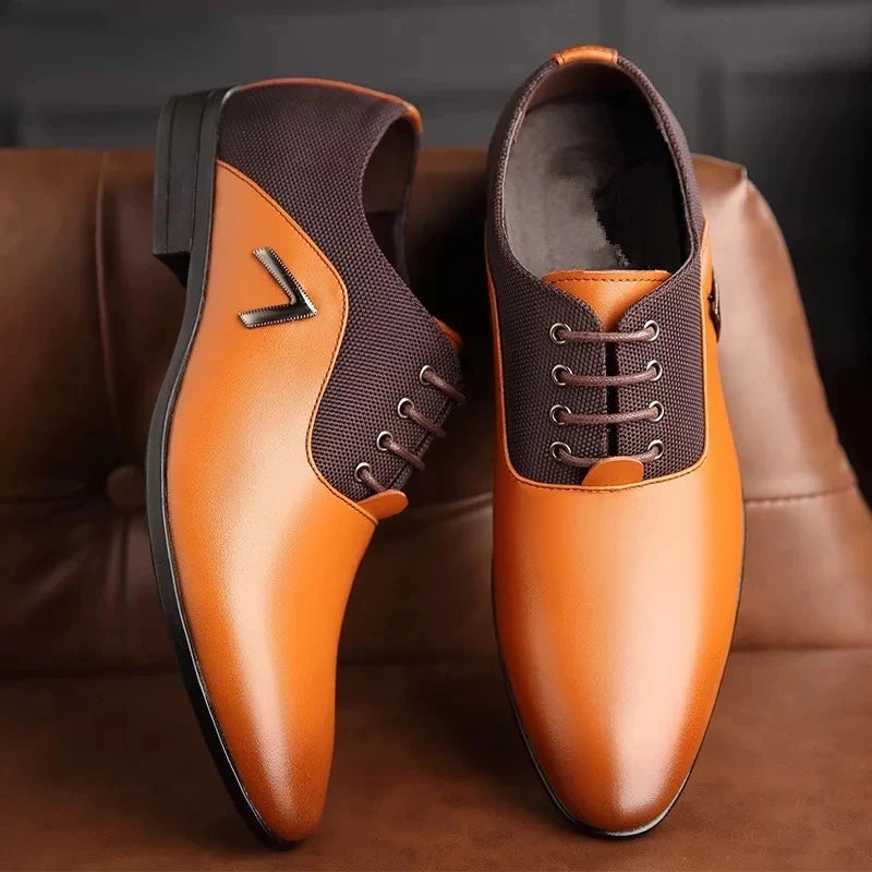 Italian Formal Shoes Mens Dress Shoes Leather Wedding Dress Man Oxford Shoes For Men Office Scarpe Uomo Eleganti Laarzen Dames Good Vibrations