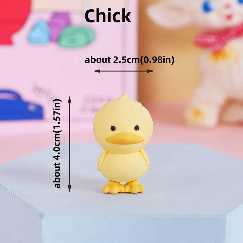 Farm Series Cake Topper Lambs Ponies Piglets Chickens Ducks Haystacks for Children's One Year Old Birthday Party Cake Decoration Good Vibrations