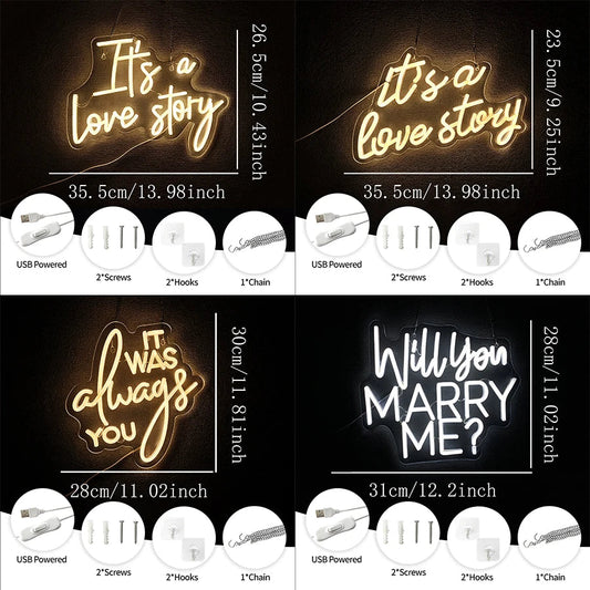 Neon Wedding Sign, Led Letter Lights Used For Valentine'S Day Party, Wedding Background Aesthetic Decor, Usb Power Supply Light Good Vibrations