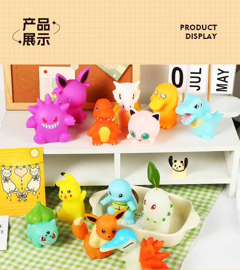 Pokemon Gengar Pikachu Anime Atmosphere Lamp Children Cute Desktop Ornaments Living Room Bedroom Atmosphere Lamp Birthday Gift Good Vibrations Adult Super Store
