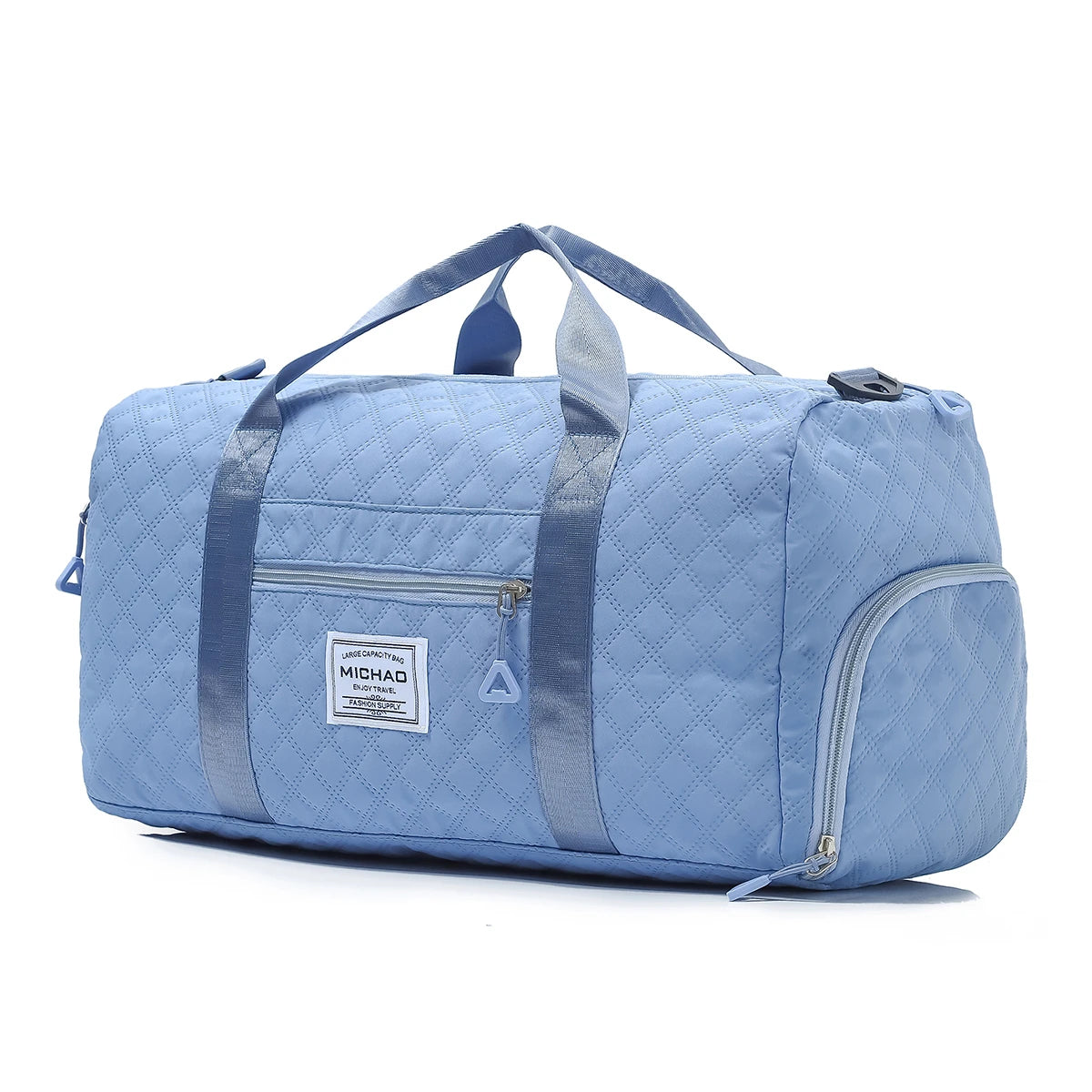Travel Duffle bag Travel Sport Duffle Bag for Gym Waterproof Carry On Bag Large Capacity Overnight Bags for Women Good Vibrations