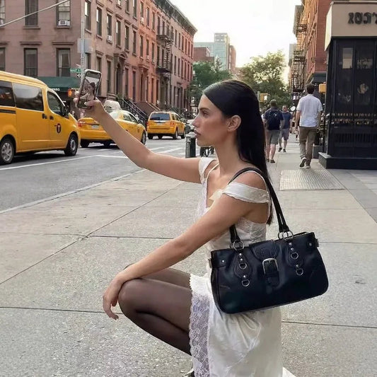 Fashionable Crossbody Bags for Woman Shoulder Bags Retro Purse and Handbags Designer Bag Woman Bag Сумка Женская Bolsas Feminina Good Vibrations