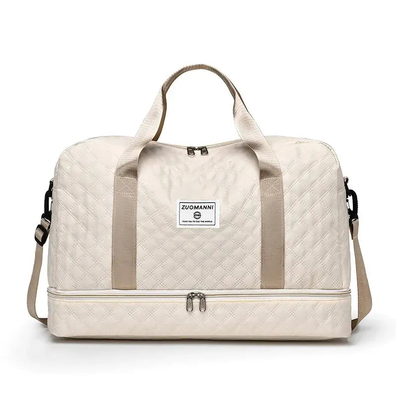 Lightweight Luggage Bag, Large Capacity Travel Duffle Bag Gym Tote Bags, Shoulder Weekender Overnight Bag Good Vibrations Adult Super Store