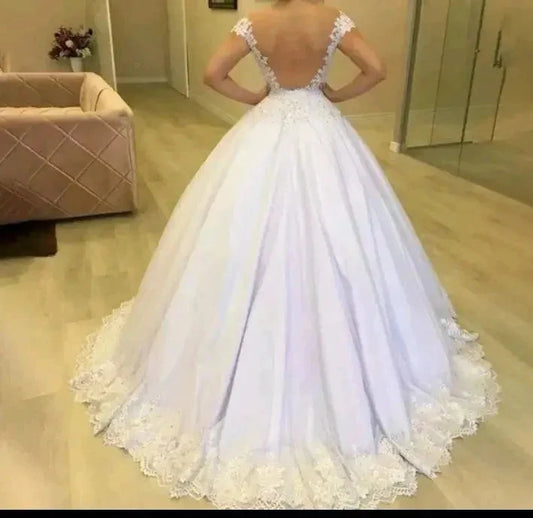 Vestido De Noiva Amazing Skirt Wedding Dress Customized Sexy Backless Vestidos De Novia Lace Robe De Mariée Good Vibrations