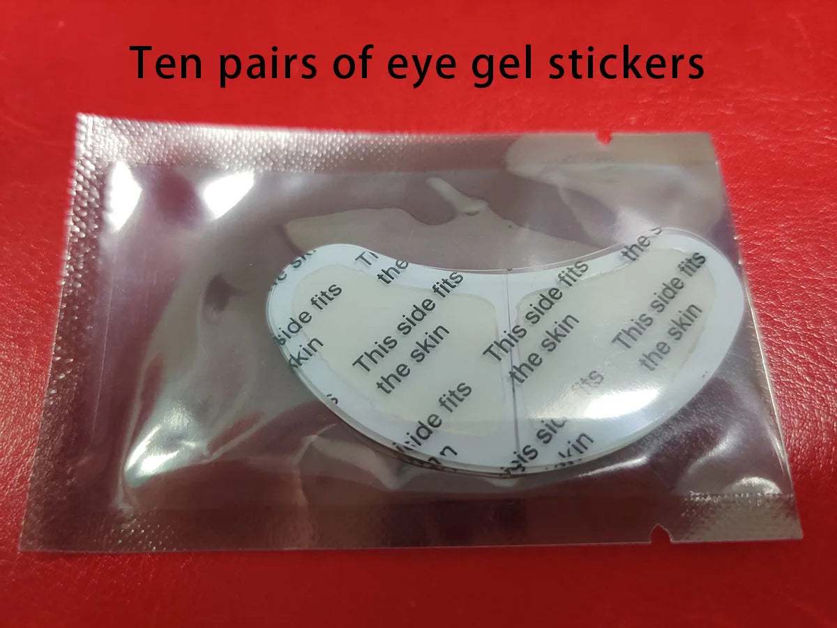 Led Red Light Eye Care Therapy Ems Massager With Gel Patch For Treatment Under Eye Wrinkle Good Vibrations