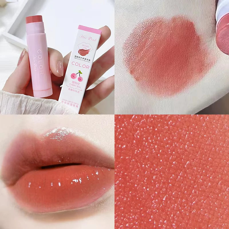Colored moisturizing lip balm lipstick moisturizing, moisturizing, diluting lip lines, anti-drying lip balm Good Vibrations