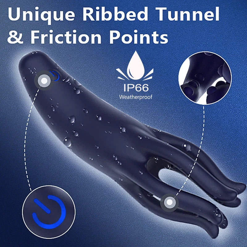 Glans Trainer Penis Delay Trainer G Spot Masturbator Soft Fingertip Prolong Endurance Massage Vibrator Erotic Toys Masturbator