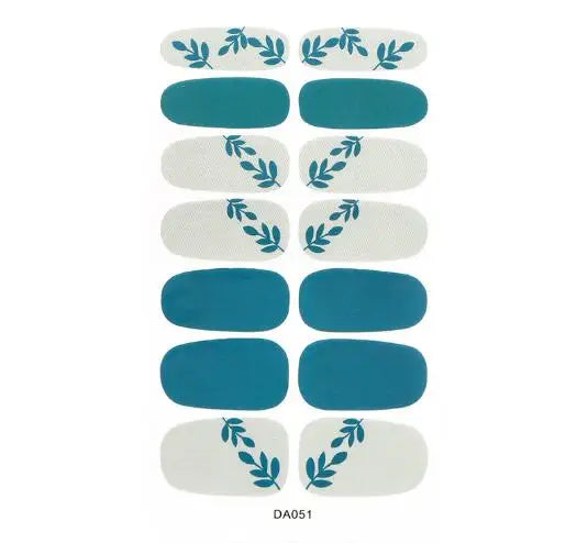 Nail Stickers DIY Decals For Nail Art Wraps Women Beauty Full Cover Nail Manicures Decorations Uñas Postizas Press On Nails Good Vibrations