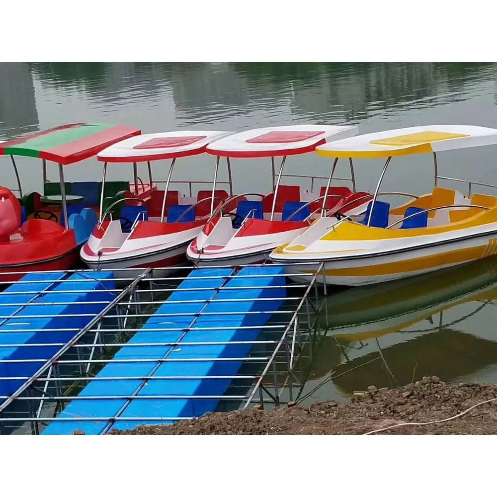 Water equipment for a 4-person electric fiberglass jet boat Good Vibrations