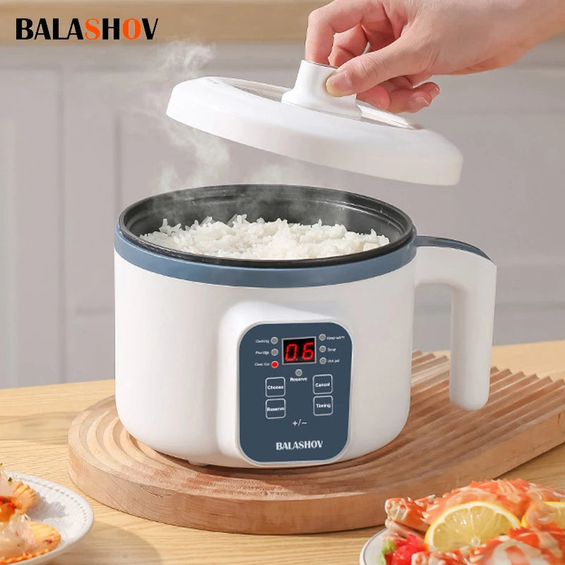 1.7L Electric Rice Cooker Single Double Layer 220V Multi Cooker Non-Stick Smart Mechanical MultiCooker Steamed Rice Pot For Home Good Vibrations Adult Super Store