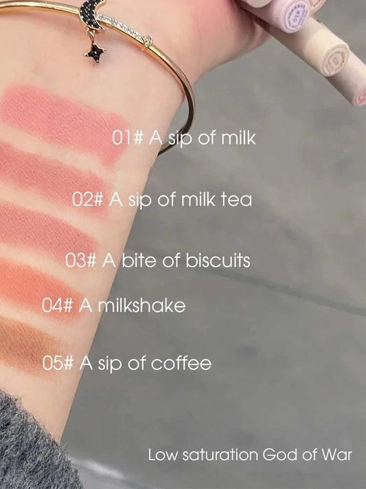 Light sweet and soft fog lipliner outlines the lip shape, lasting, not easy to fade, not take off makeup, nude pink lip liner Good Vibrations