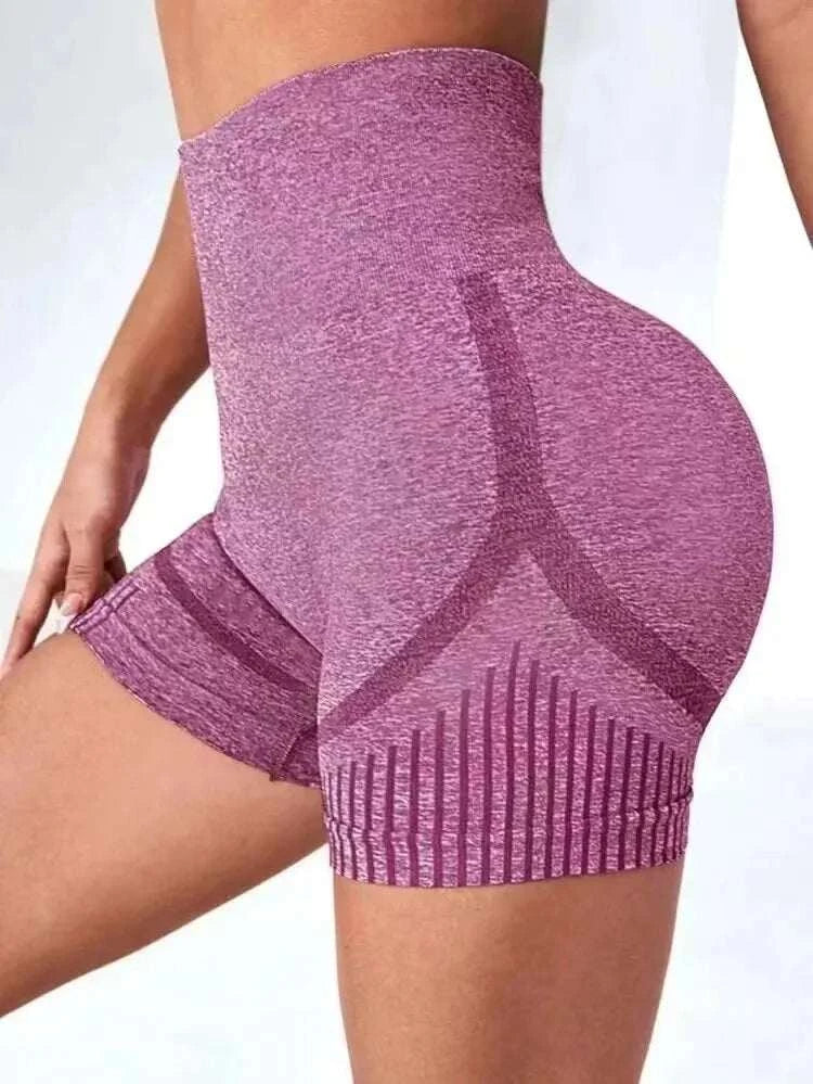 Women Yoga Shorts High Waist Workout Shorts Fitness Yoga Lift Butt Fitness Ladies Yoga Gym Running Short Pants Sportswear Good Vibrations