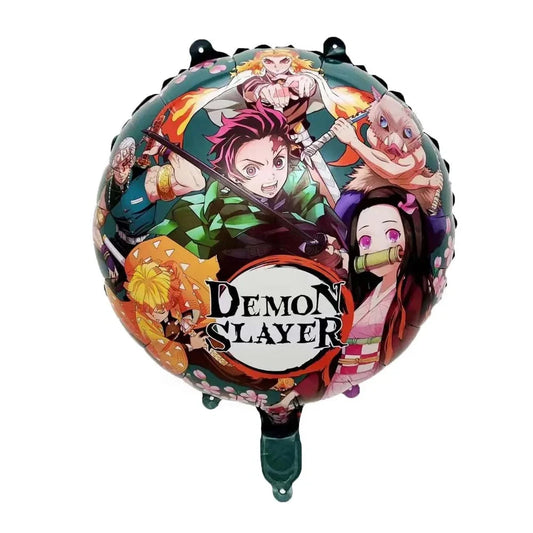 Kimetsu No Yaiba Cake Toppers Demon Slayer Theme Cake Decor For Baby Shower Kids Boys Birthday Party Cake Flag Decorations Good Vibrations