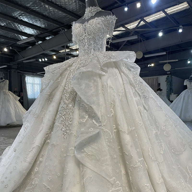 Exquisite Wedding Dresses For Women Bride Customizd Ball Gown Sweetheart Wedding Dress Beading MN108 vestidos de novia