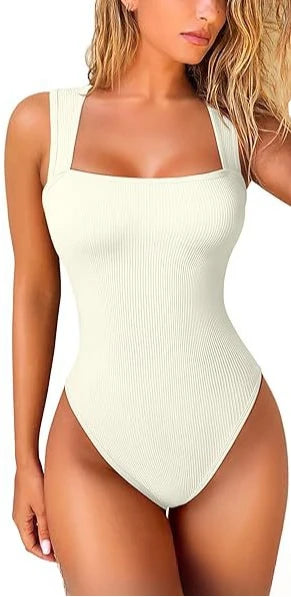 Women Sexy Thread Short Bodysuit Seamless Sleeveless Knited Bodysuit Fitness Yoga Trainning High Elastic Sports Unitard Jumpsuit Good Vibrations