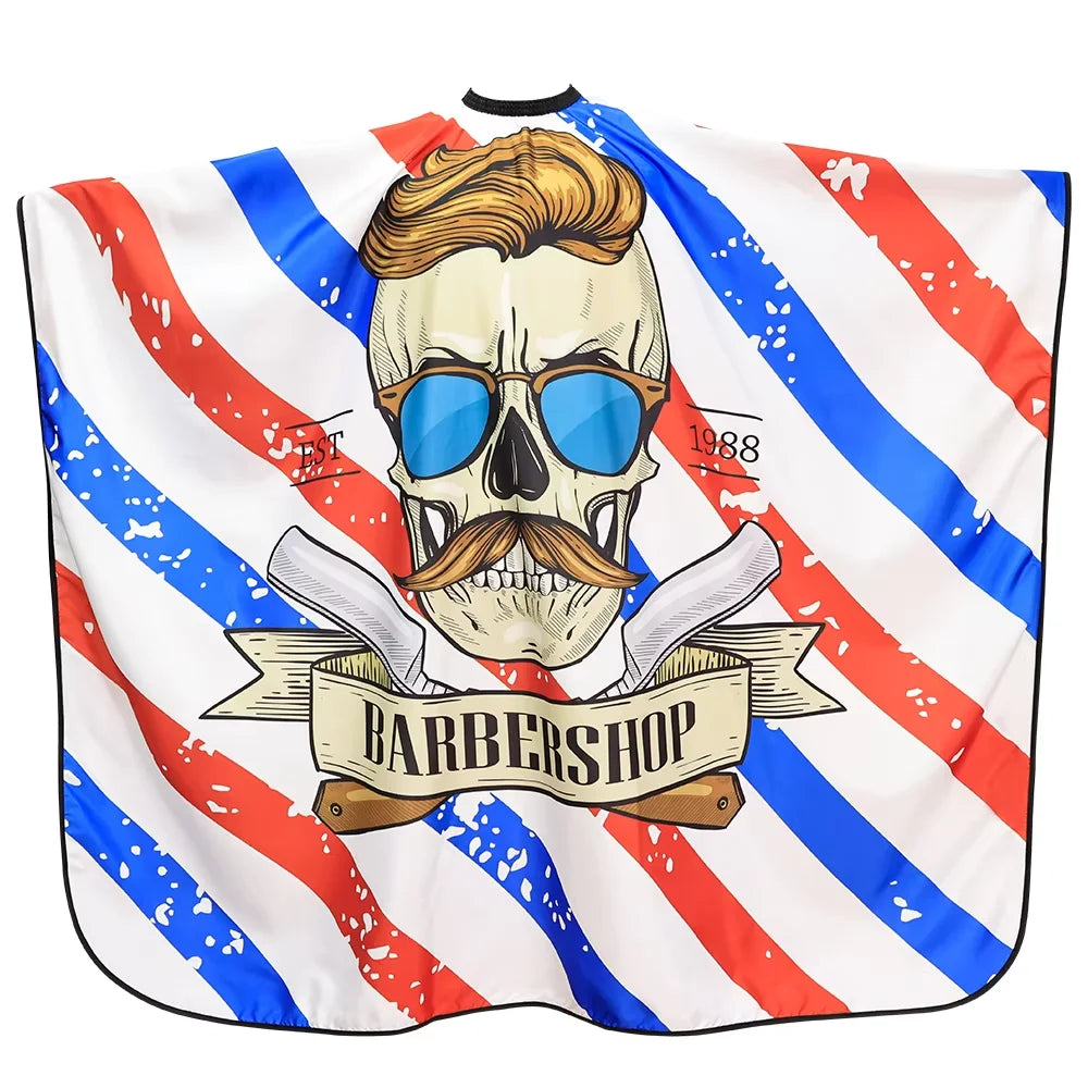 Hair Salon Hair Cutting Antistatic Barber Apron Classics Hair Cut Cape Hairdresser Hairdress Gown Cape Hair Profiling Tools Good Vibrations