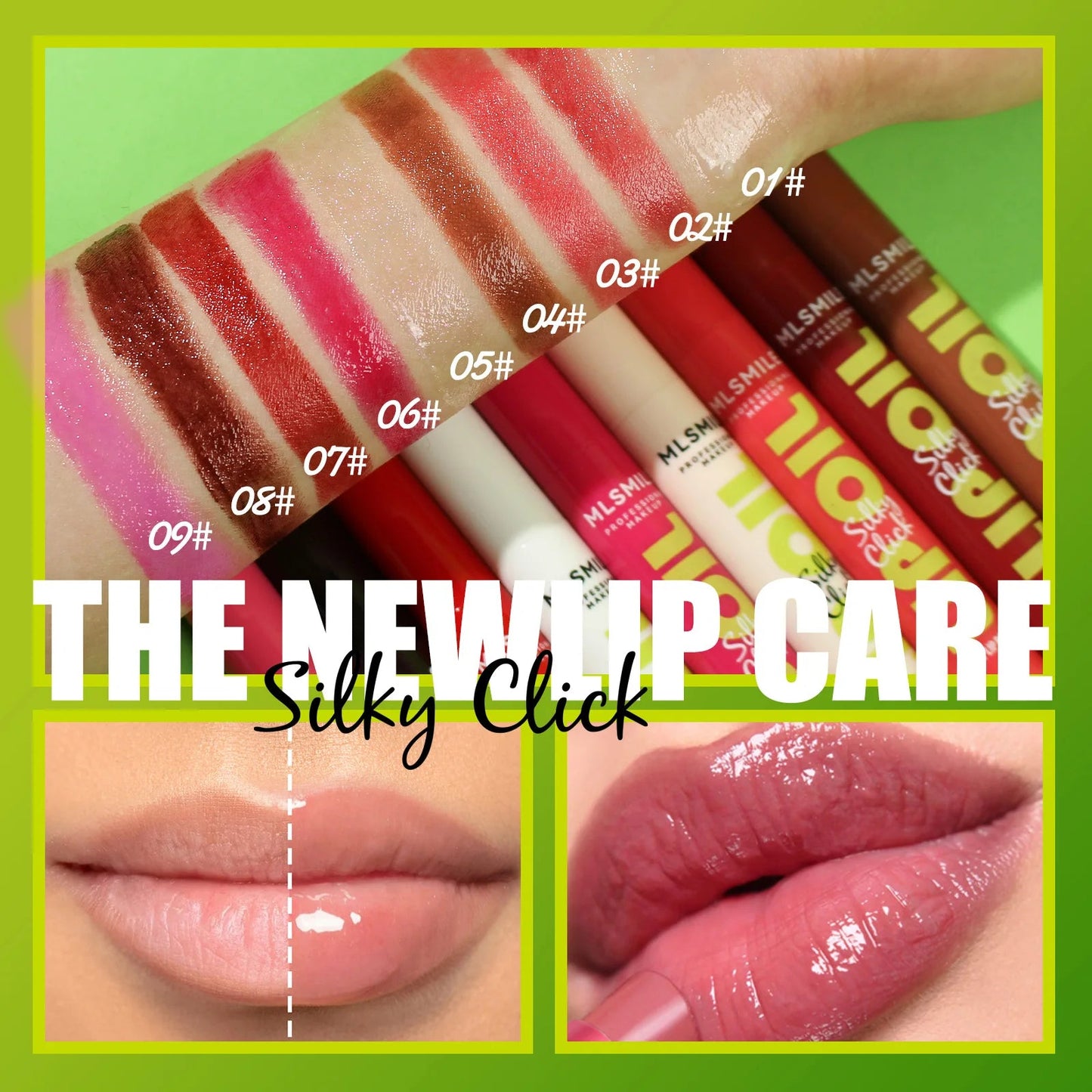 Jelly Solid Lip Gloss Make-up Hydrating Mirror Red Brown Lipstick Clear Moisturizing Lip Tint Nature Nude Lipstick Pen Cosmetics Good Vibrations