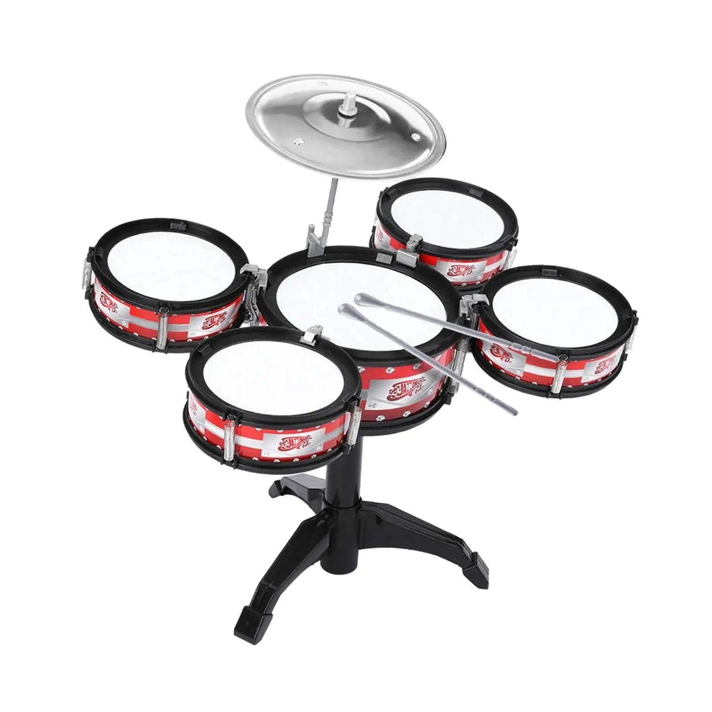 Toddlers Educational Drum Set Musical Toys Sensory Toy Kids Drum Set for Children 1 2 3 4 Years Old Kindergarten Kids Girls Boys Good Vibrations