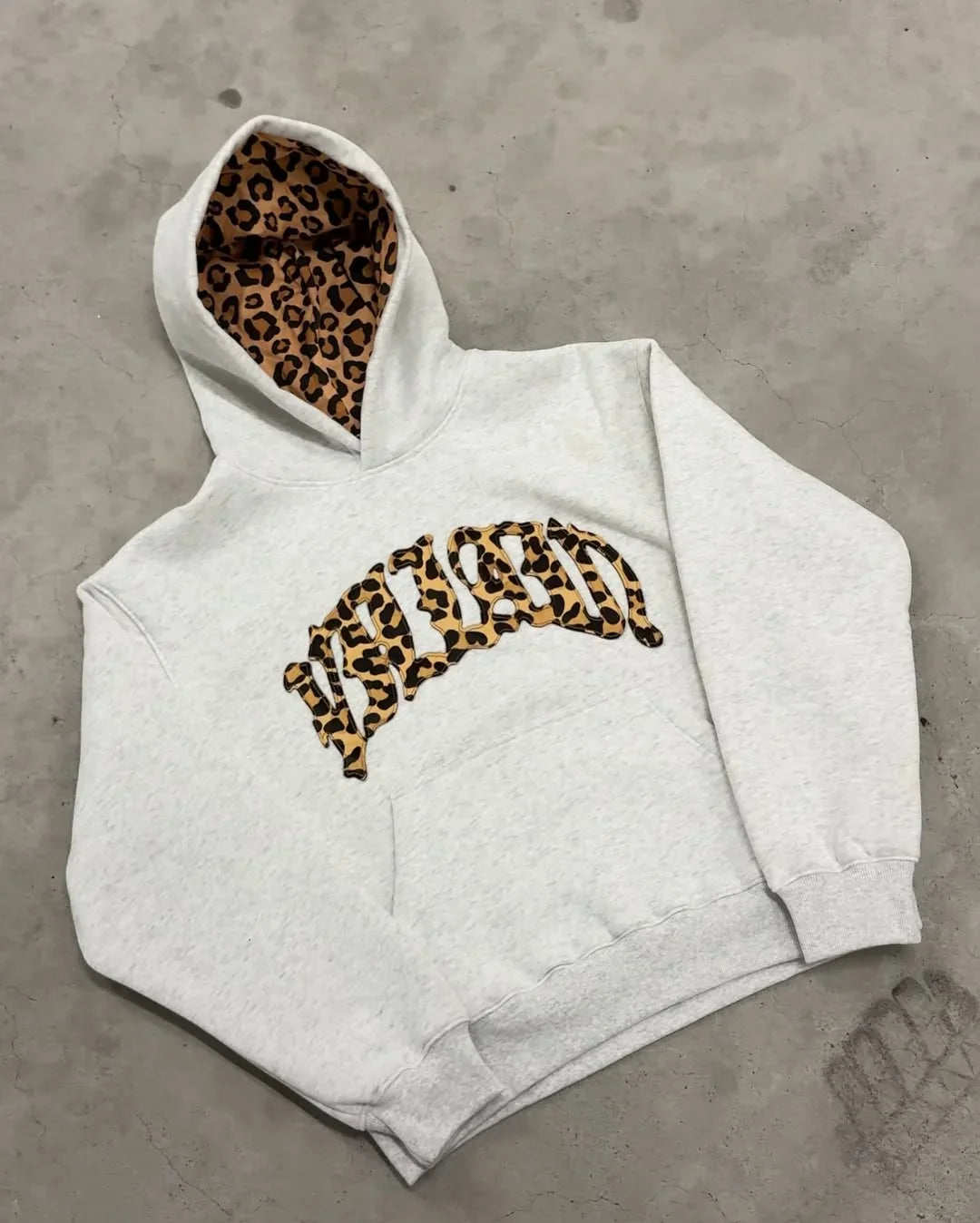 Fashion Hip Hop Retro Two Piece Sets Womens Patch Embroidery 2 Piece Sets Womens Outfits Street Outfits Loose Casual Hoodie Top
