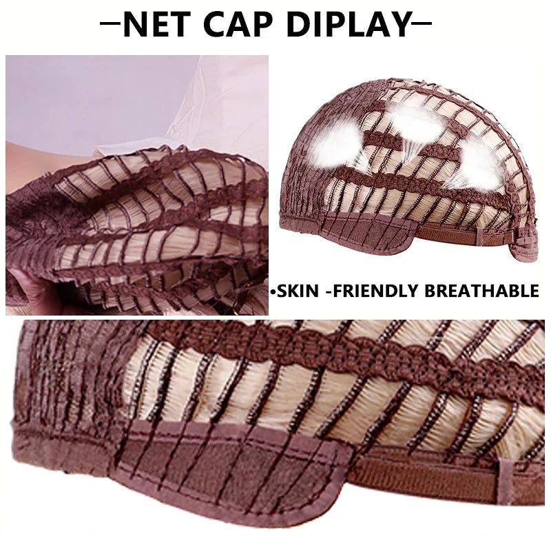 Wigs for women long straight hair heat-resistant synthetic fiber 25 inches black and red abalone head with bangs full wig Good Vibrations