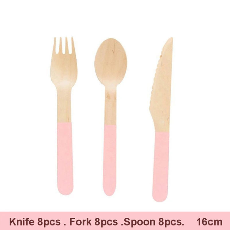 Rose Gold Disposable Tableware sets Paper Plates/cups/straws Iridescent Wedding Birthday Party Decor rainbow Dish Party Supplies Good Vibrations