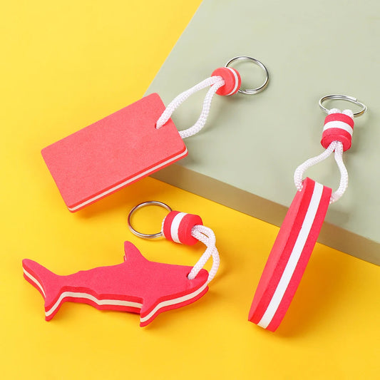 Outdoor Boating Sea Yachting Accessories Sailing Fishing Keyring Pool Parts Key Pendant Water Floating Keychain Good Vibrations