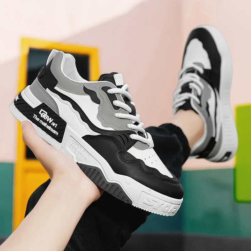 2025 Fashion Mens Sneakers Autumn New Brand Design Comfortable Soft Soled Men Running Shoes Tenis Masculino Good Vibrations