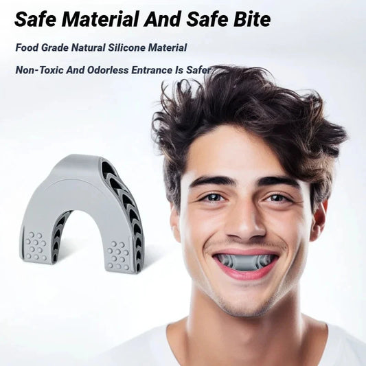 U Shape Facial Jaw Exerciser And Neck Toning Jawline For Men Women Face Muscle Trainin Resistance Double Chin Silicone Exercise Good Vibrations