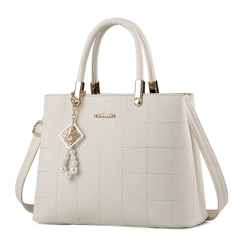 Luxury Design Pu Leather Women Purse and Handbag Bags for 2025 New Female Shopper Shoulder Crossbody Bags Bolsa Feminina Good Vibrations
