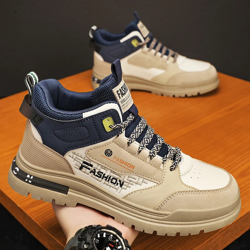Sneakers Men Casual Autumn Vulcanized Shoes Male Walking Sport Shoes Outdoor Sneakers Male Sneakers Soft Sole Walking Shoes Good Vibrations