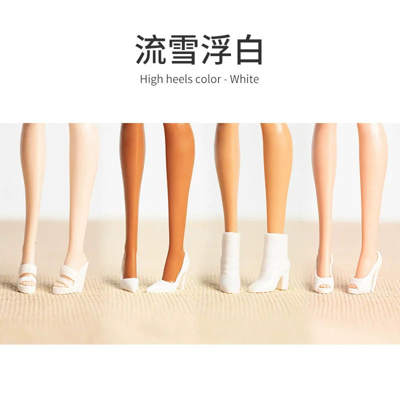 Fashion Dollhouse Furniture For 11.5 inch Dolls Accessories 1:12 Wardrobe Bed Chair Sofa 29-32 cm Doll Shoe Rack Slide Toys JJ Good Vibrations