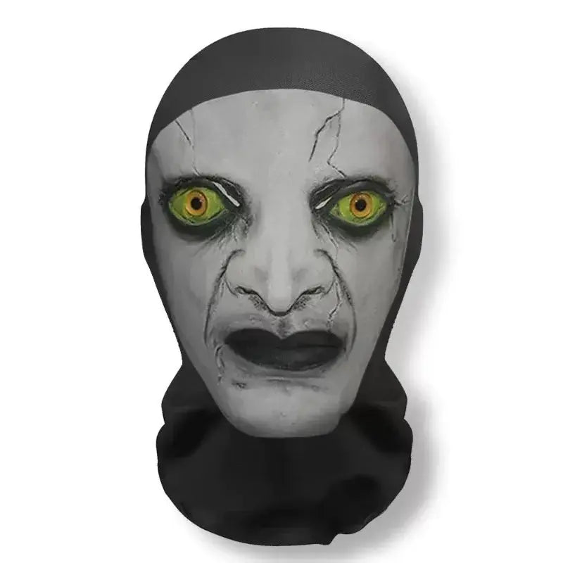 Halloween Ghost Face 3D Mask Balaclava Full Face Elastic Mesh Breathable Skull Headcovers Horror Party Halloween Cosplay Props Good Vibrations