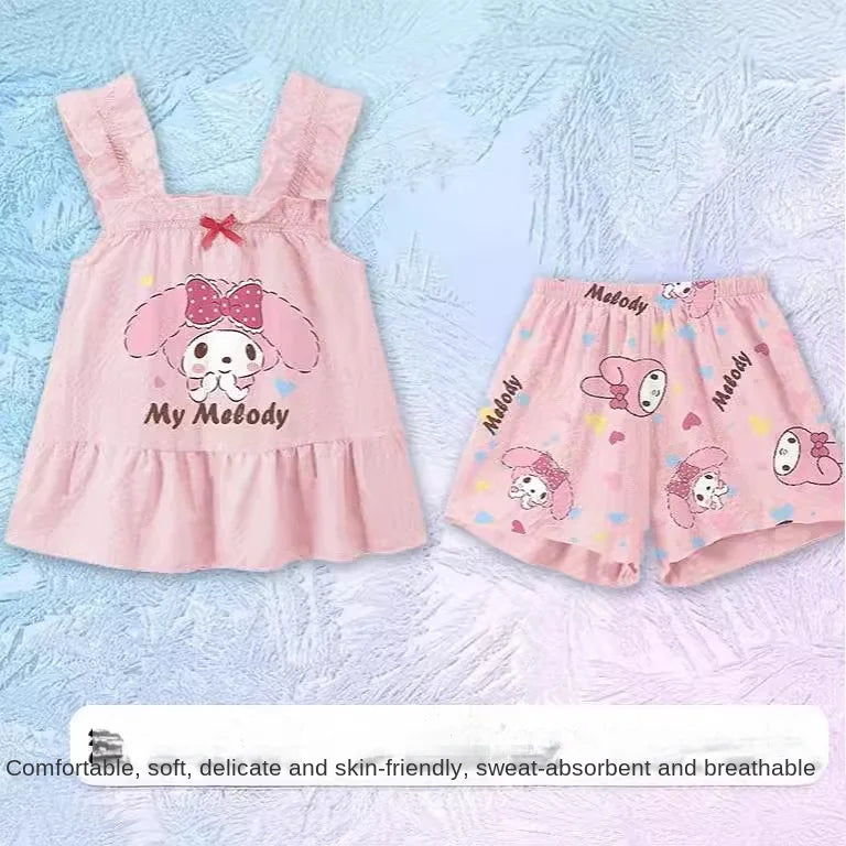 New Spring Autumn Children's Clothing Sets Elsa Boy Sleepwear Long sleeved pants Clothes Kids Pajamas Set Baby Girls Pyjamas Good Vibrations