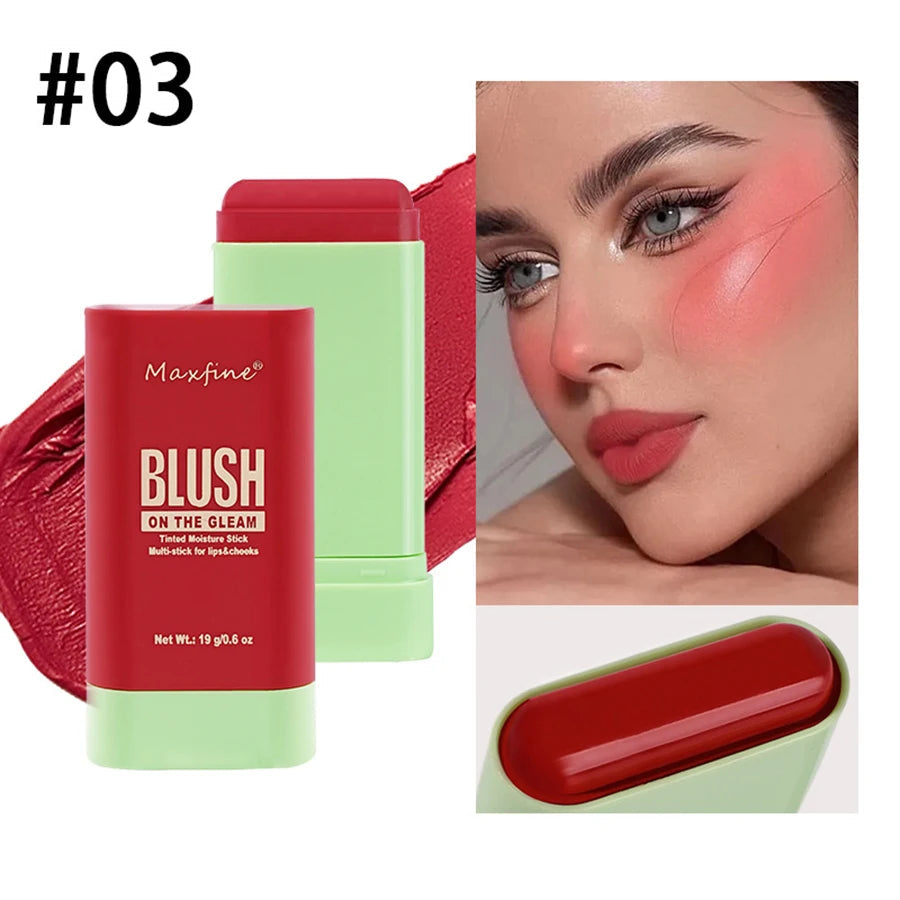 Shining Blush Stick Smooth Long Lasting Non Fading Highly Pigmented Lightweight Gifts Good Vibrations
