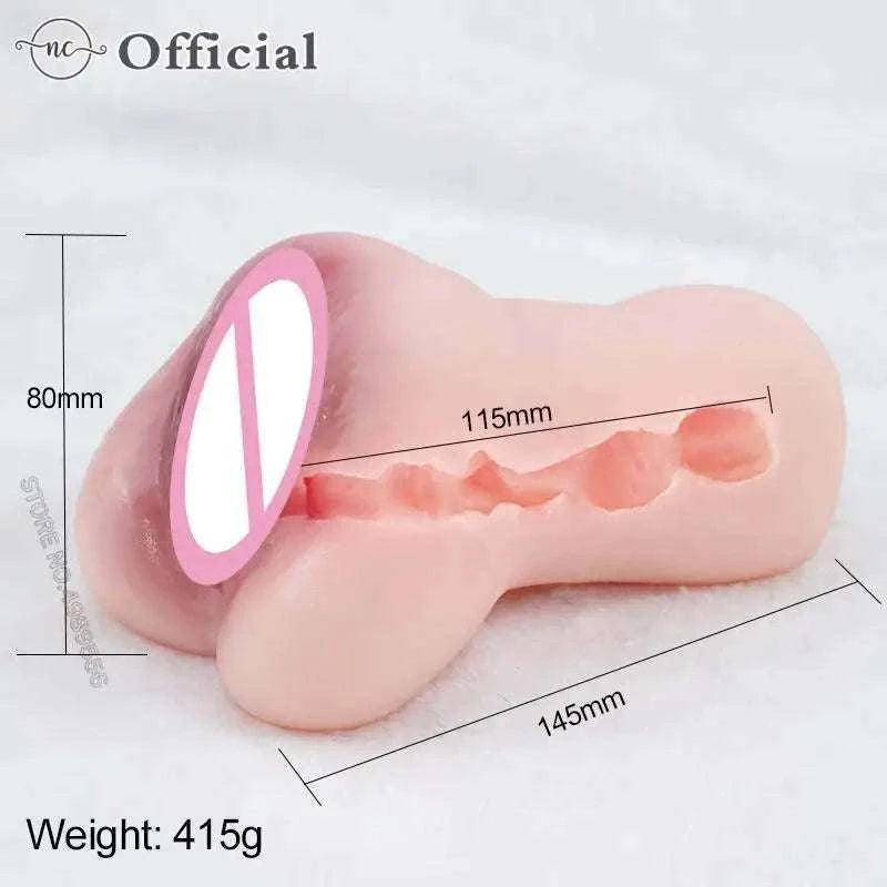Real Vagina Toy Sex Doll Masturbators Sext Toy for Man Silicone Pussies Erotic Toys Gadgets 2 in 1 Pussys for Men 18 Pussy Anal GOOD Vibrations