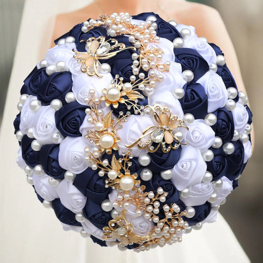 Green Crystal Wedding Bouquet Red Brooch bouquet wedding Wedding flowers Bridal Bouquets Good Vibrations
